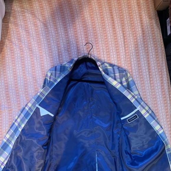 Men’s ClubRoom Plaid Sport Coat - Picture 2 of 8